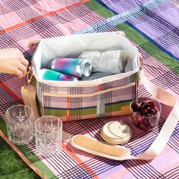 The Somewhere Co Luxe Midi Cooler Bag - Picture 1 of 11